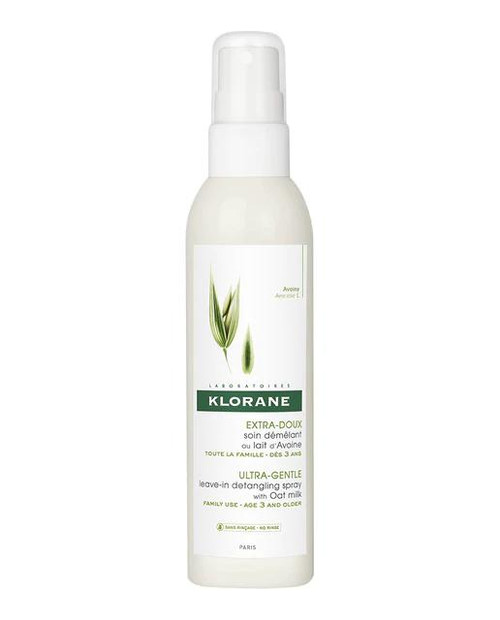 Spray desenredante sin aclarado a la leche de avena klorane