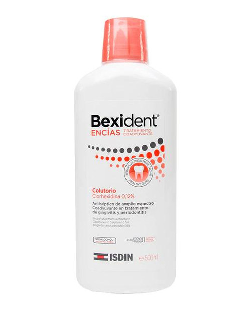 Colutorio tratamiento encías bexident isdin