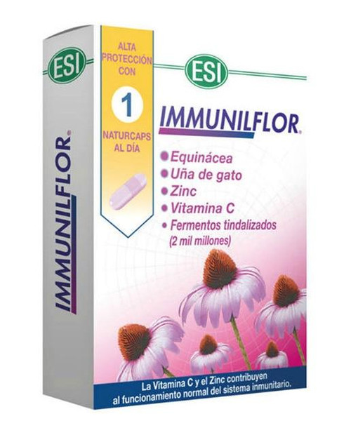 30 cápsulas defensas del organismo immunilflor esi