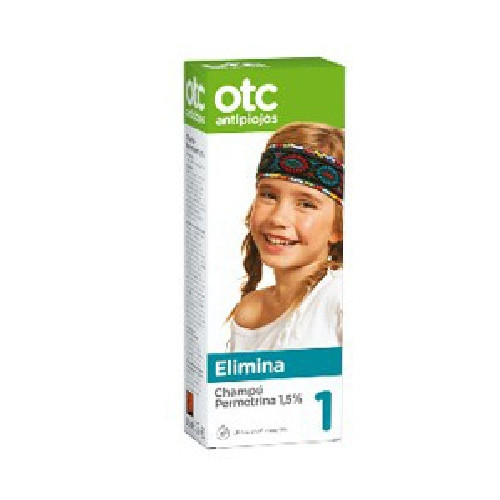 Otc champú antipiojos permetrina 1,5% 125 mL