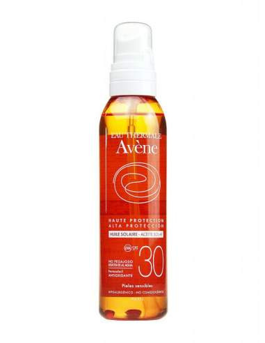 Avene aceite solar 30
