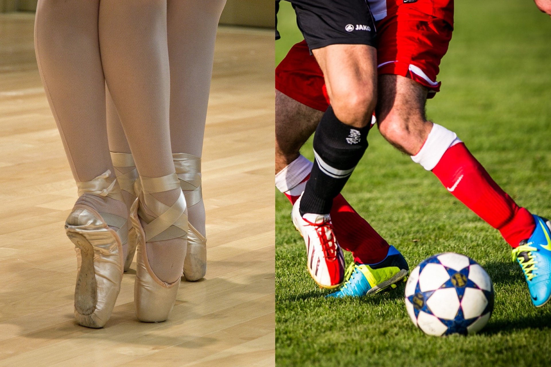 Why do Football Players Practice Ballet?