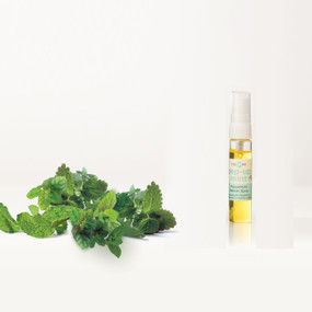 Peppermint Pep-Up-Mint Refresher Spray for use with the corresponding Pep-Up-Mint T Spheres set.