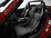 OMP RT FIA Fiberglass Racing Seat – Black Leather & Alcantara