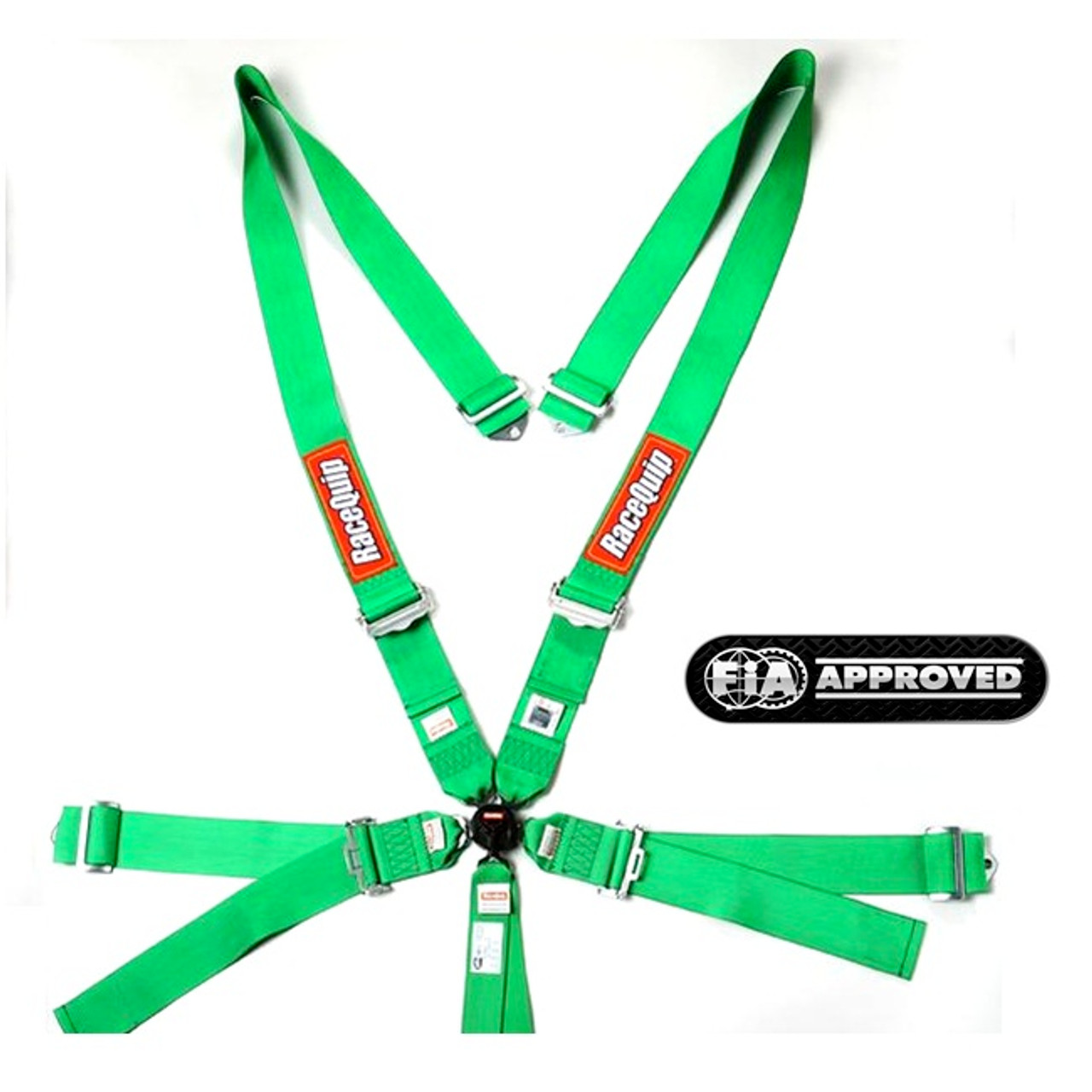 RaceQuip 6 Point Camlock Racing Harness Set FIA / SFI