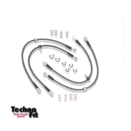Transparent Blue Hose & Stainless Purple Banjos Pro Braking PBF2819-TBL-PUR Front Braided Brake Line Transparent Blue Hose & Stainless Purple Banjos Pro Braking PBF2819-TBL-PUR Front Braided Brake Line
