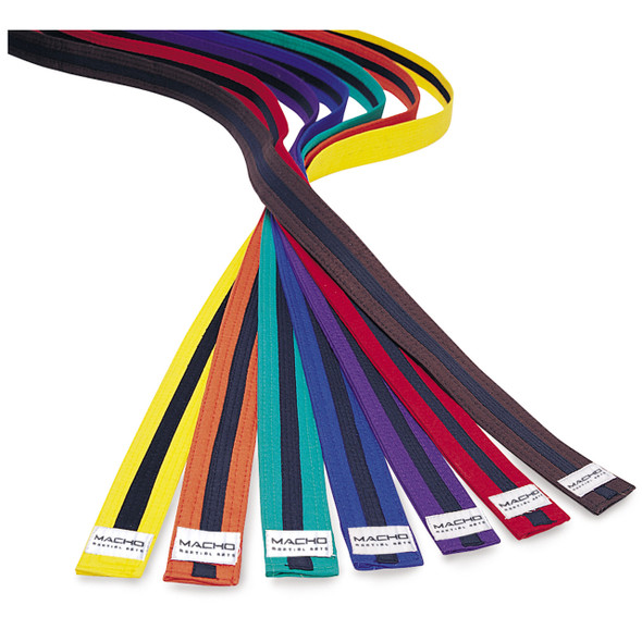 RANK BELT - BLACK STRIPE