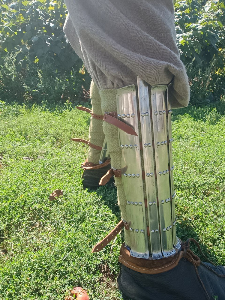 Valsgärde Splinted Greaves