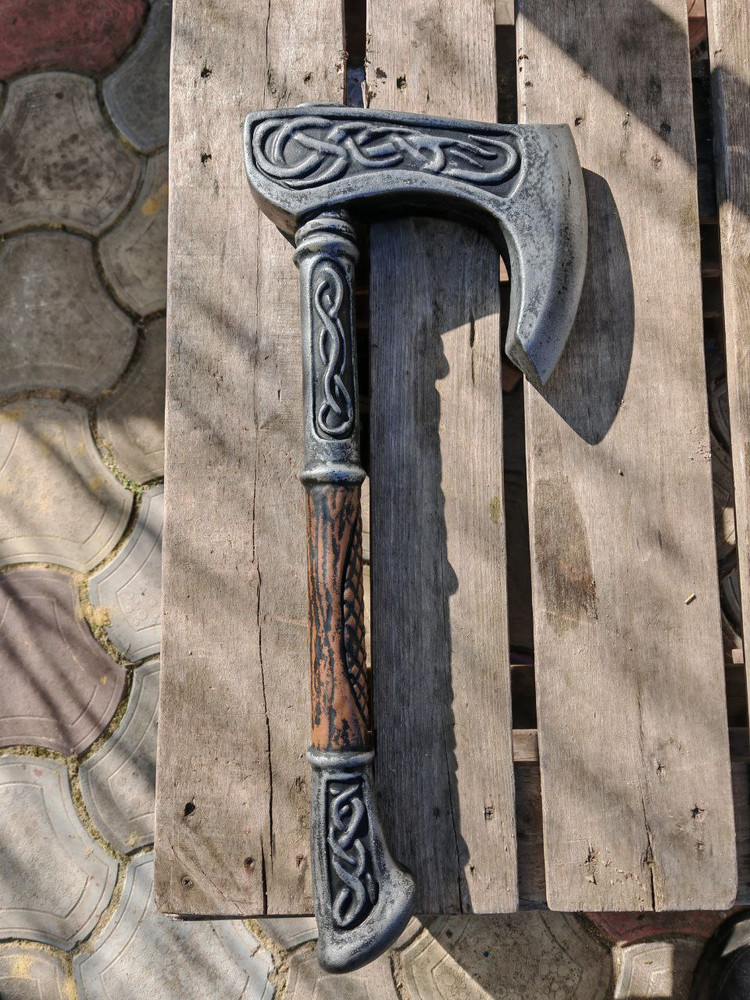 LARP Engraved Axe Type 1