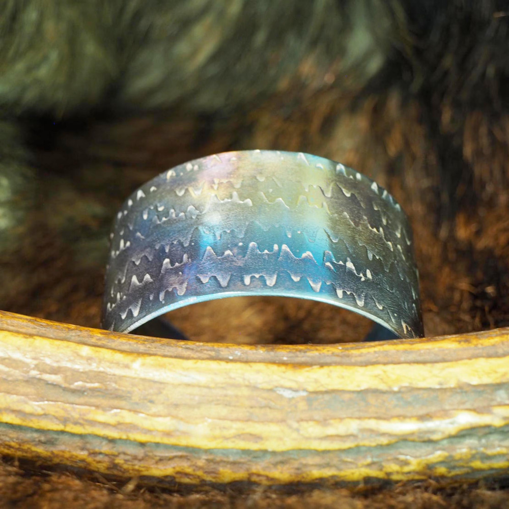 Titanium Cuff Bracelet 40x1 mm