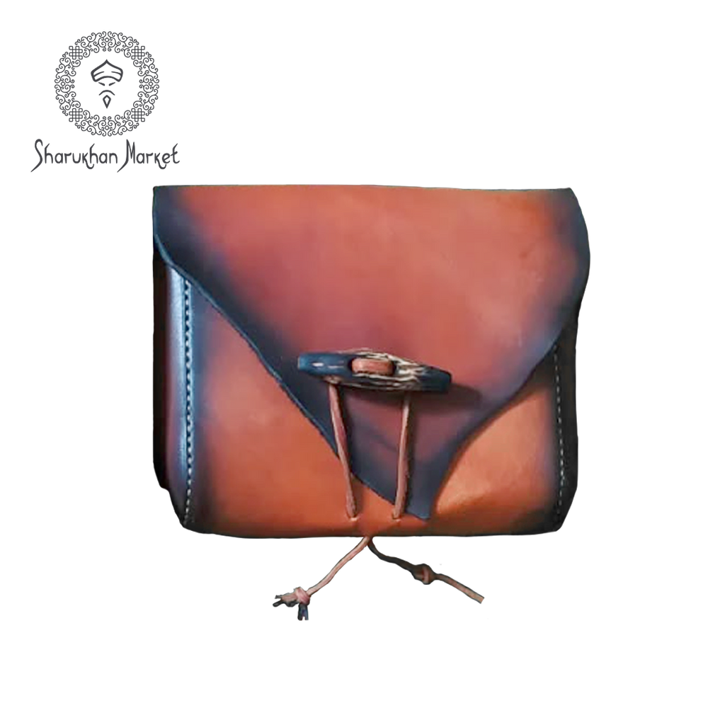 Leather Waist Bag 'Wood'