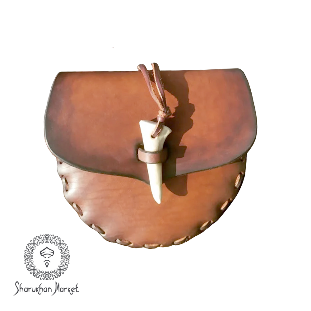 Leather Waist Bag 'Horn' S