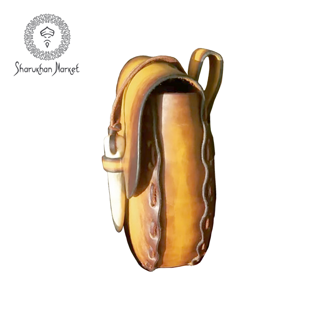 Leather Waist Bag 'Horn' S