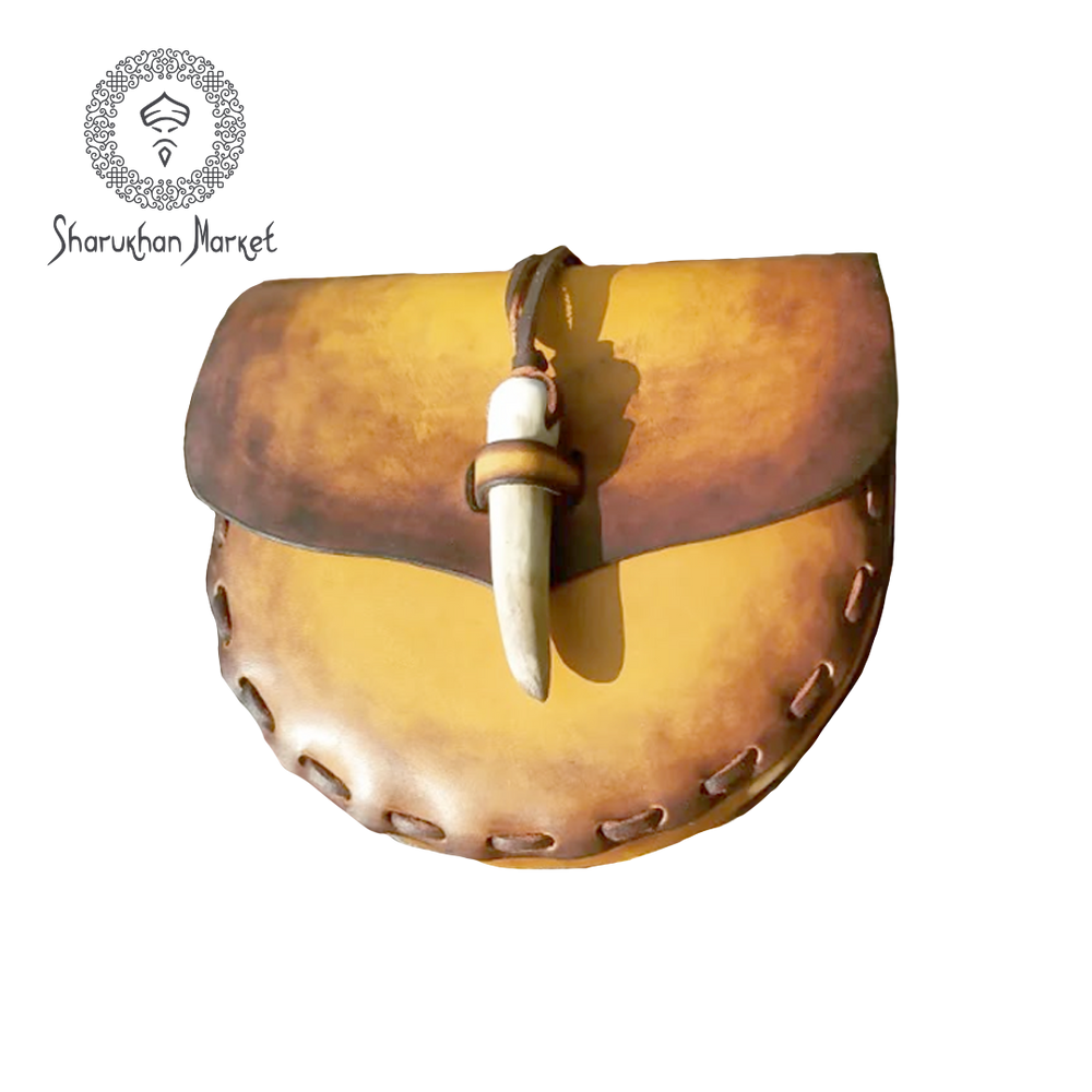 Leather Waist Bag 'Horn' S