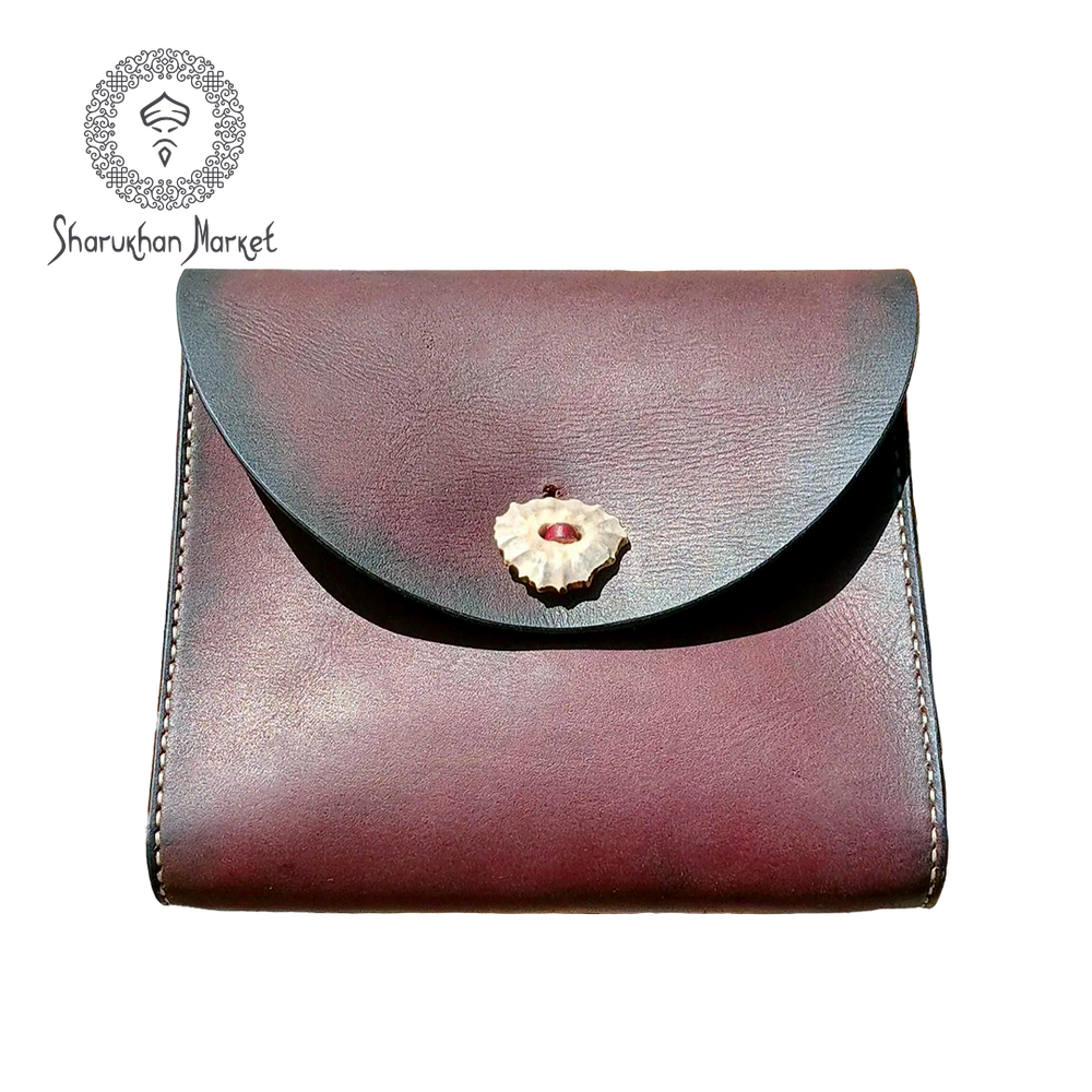 Leather Waist Bag 'Horn' L