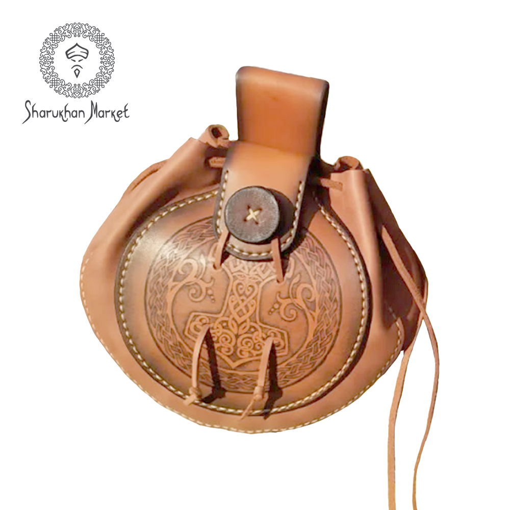 Leather Pouch 'Mjölnir'