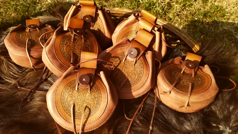 Leather Pouch 'Mjölnir'