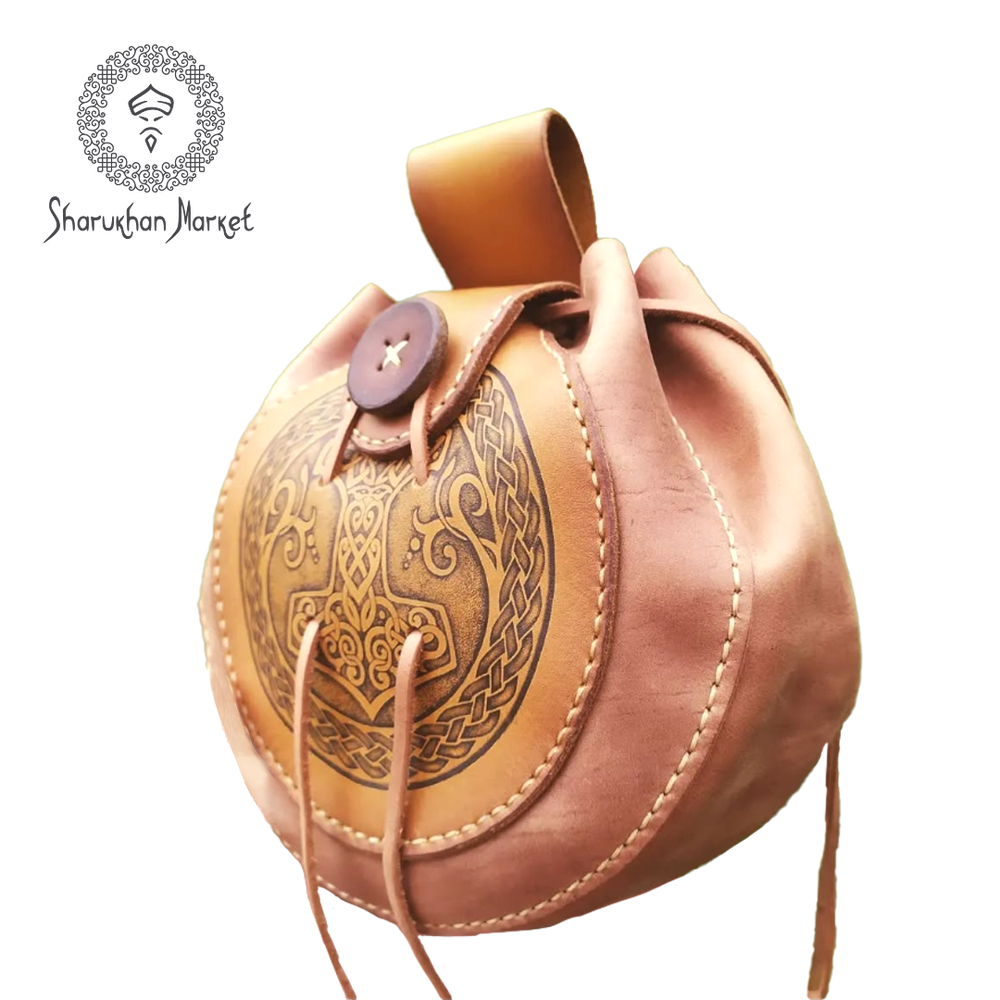 Leather Pouch 'Mjölnir'