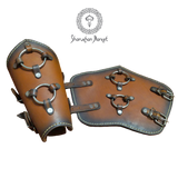 LARP Leather Vambraces Type 1
