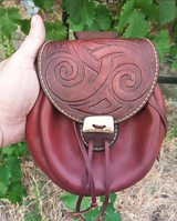 Embossed Leather Waist Bag