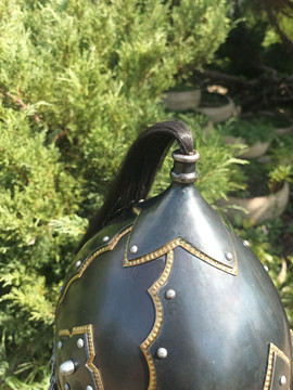 Black Burial Helmet