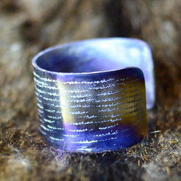 Titanium Cuff Bracelet 30x2 mm