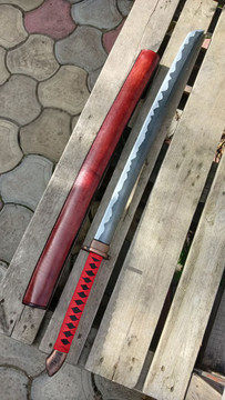 LARP Double Core Katana