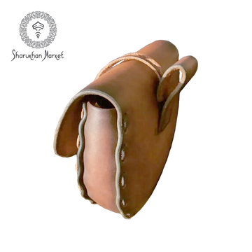 Leather Waist Bag 'Horn' S