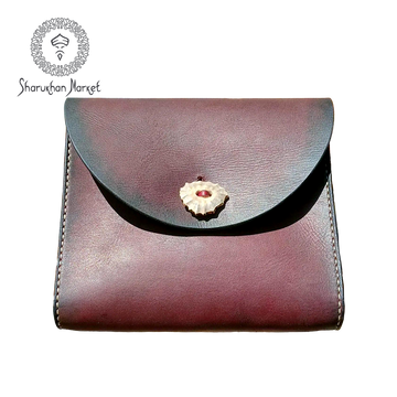 Leather Waist Bag 'Horn' L