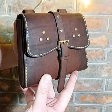 Leather Waist Bag S, M, L