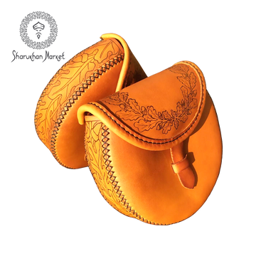 Leather Waist Bag 'Oak'