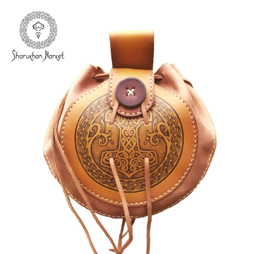 Leather Pouch 'Mjölnir'