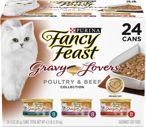Fancy test123s Poultry & Beef test123k Canned Cat Food