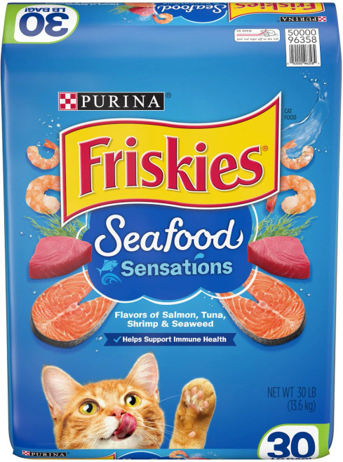 Friskies Seafood Sensations Dry Cat Food
