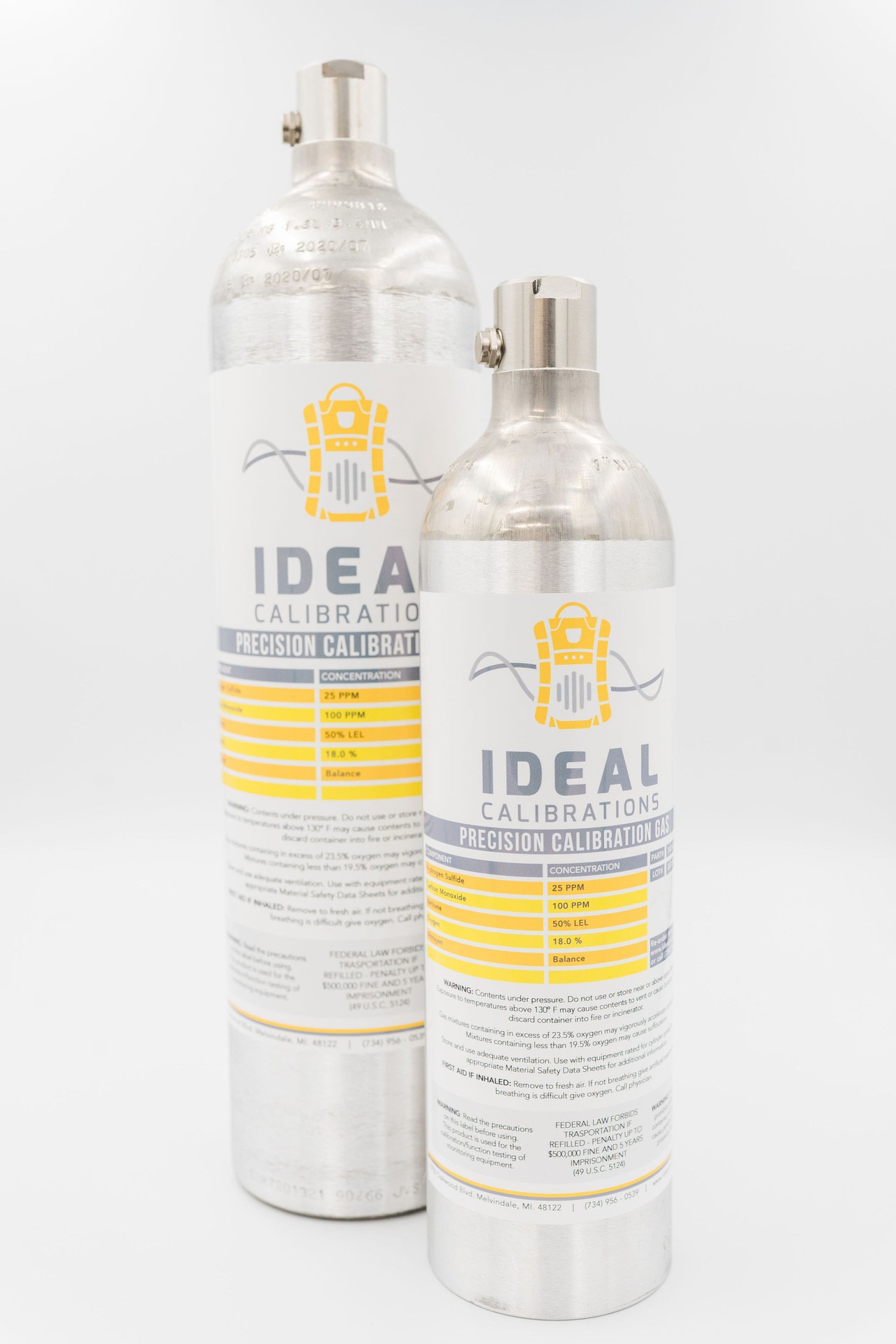 Isobutylene (C4H8) Calibration Gas