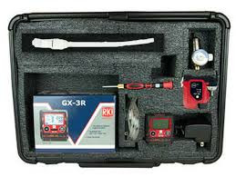 RKI GX-3R 4-Gas Bundle -  Screwdriver, and carrying case