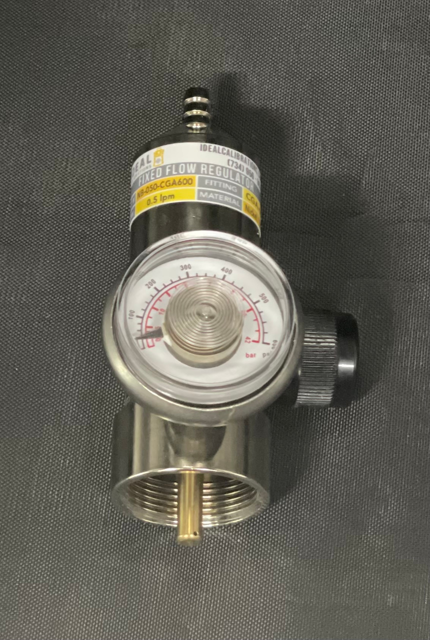 0.5lpm Fixed Flow C10 Calibration Gas Regulator