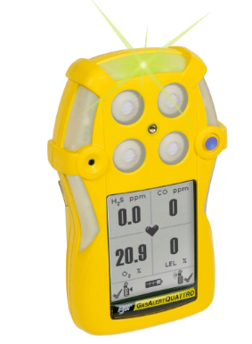 BW Technologies Honeywell Quattro Gas Detector