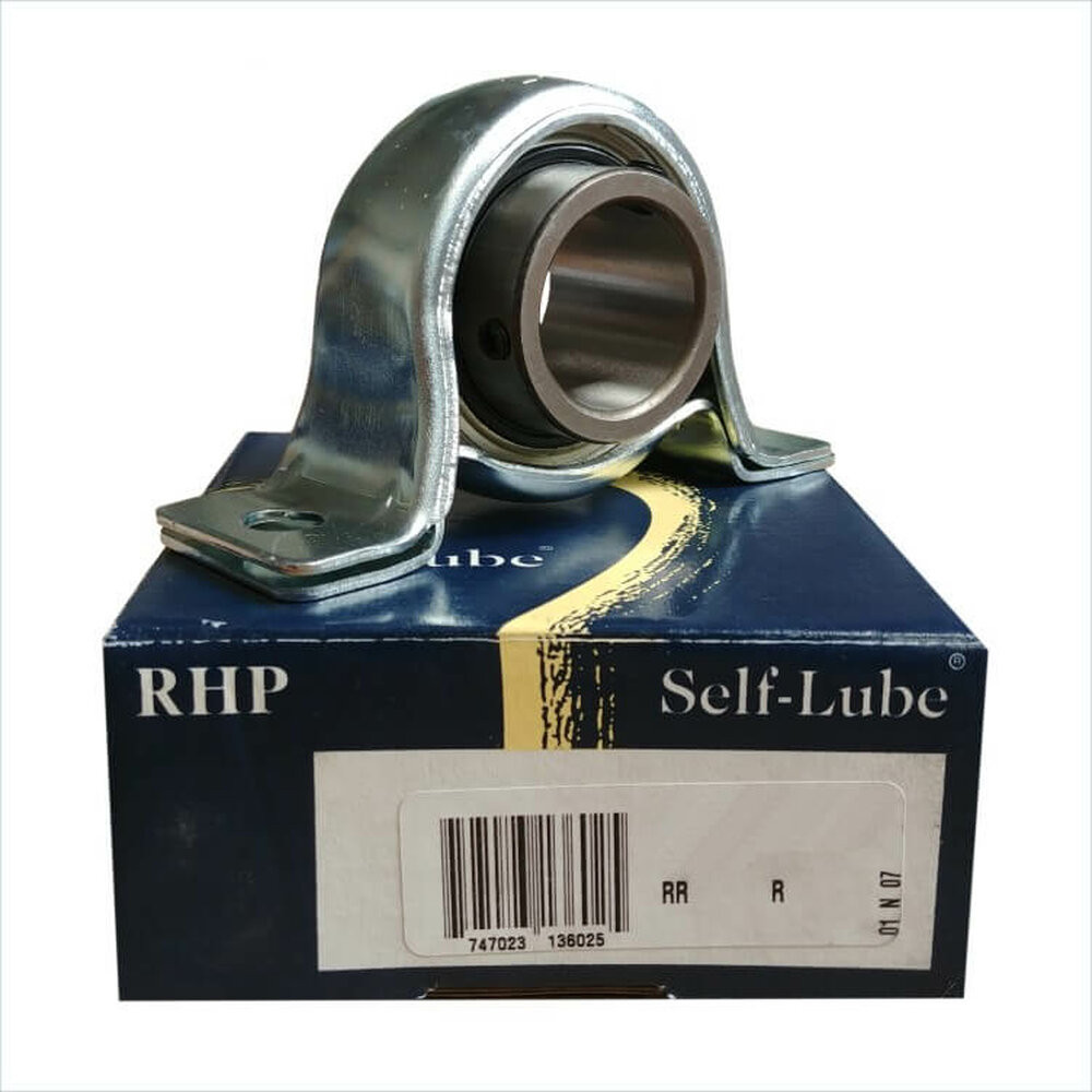 LPB1.1/4 - RHP Pressed Steel Pillow Block - 1.1/4 Inch Shaft Diameter