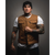 Cream Double Diamond Tan Canvas Vest - Rebel Reaper Clothing Company