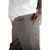 Rebel Reaper Grey Chino Pants with zippered pocket, flex-tek stretch waistband, moisture-wicking fabric
