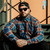 Limited edition men’s flannel shirt with rebel reaper design in plaid button-down style
