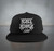 Logo - Black Trucker Snapback Hat
