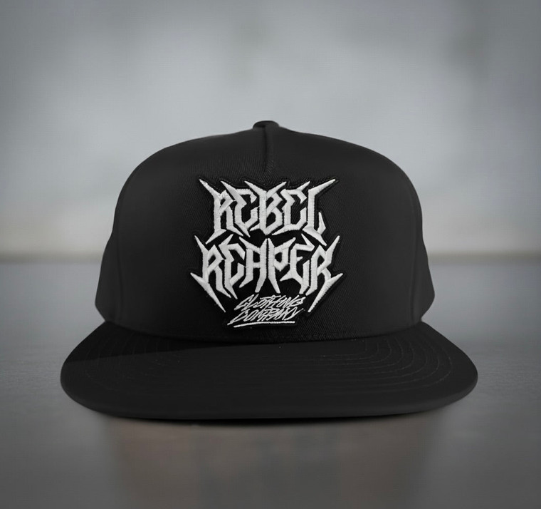 Logo - Black Trucker Snapback Hat