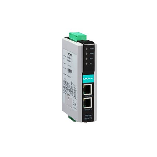 Moxa MGate 5109-T - 1-port Modbus-to-DNP3 gateway