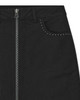 Deus Outlaw Zip Mini Skirt