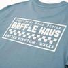 Baffle Haus Flags Tee - Coastal Blue