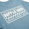 Baffle Haus Flags Tee - Coastal Blue