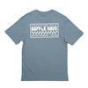 Baffle Haus Flags Tee - Coastal Blue