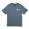 Baffle Haus Flags Tee - Coastal Blue